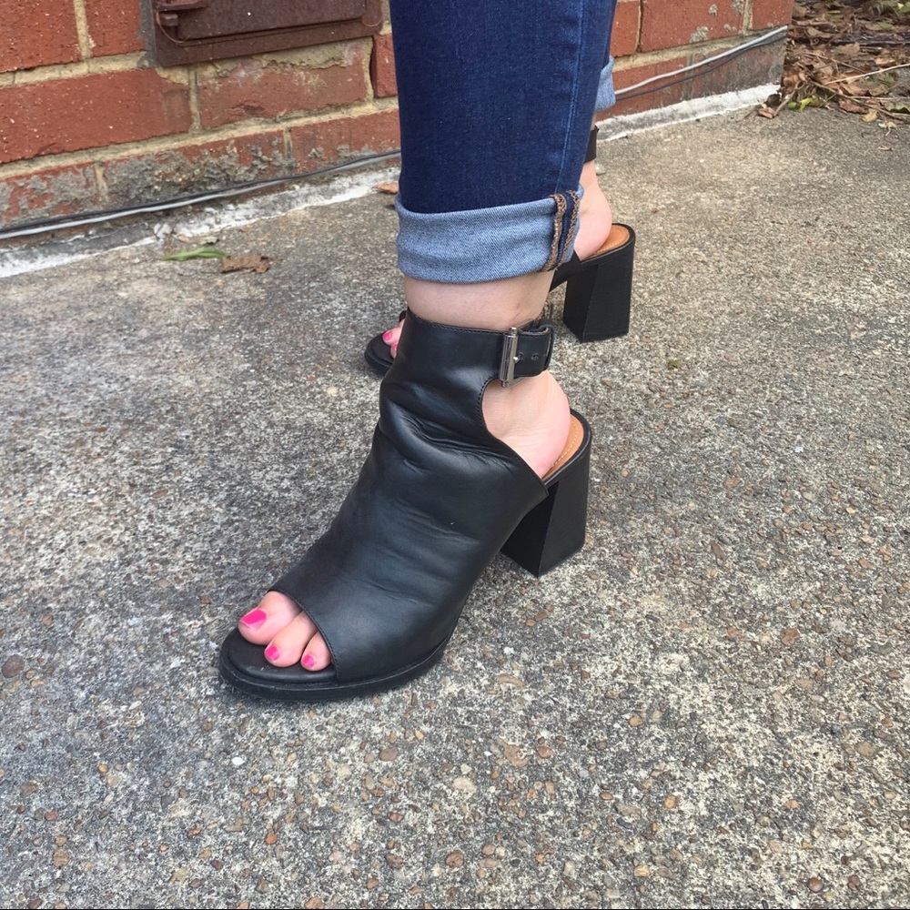 Open Toe Heeled Sandal & OTHER STORIES (Black, 8)